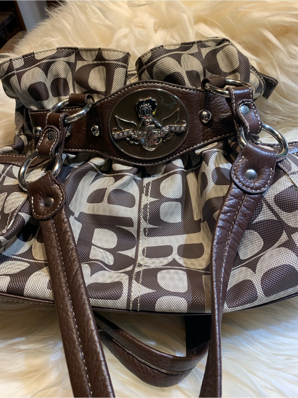 Betty Boop shoulder bag RN#112856